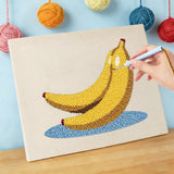 Punch Needle Bananes