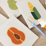 Punch Needle Mini Carotte et Avocat