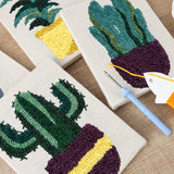 Punch Needle Mini Plantes Tropicales