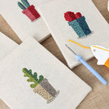 Punch Needle Mini Cactus Terracotta