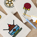 Punch Needle Mini Gourmandises