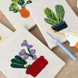 Punch Needle Mini Plantes en Pot