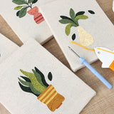 Punch Needle Mini Vases Déco