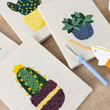 Punch Needle Mini Succulentes