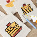 Punch Needle Mini Desserts
