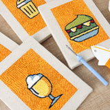 Punch Needle Mini Boissons Sucrées