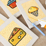 Punch Needle Mini Snack Relief