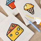 Punch Needle Mini Snack Funky