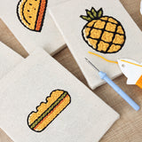 Punch Needle Mini Street Food