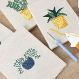 Punch Needle Mini Plantes Bleues