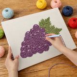 Punch Needle Raisin