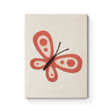 Punch Needle Papillon Rose