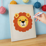 Punch Needle Lion