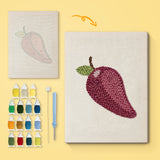 Punch Needle Aubergine