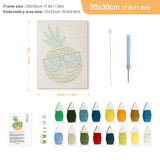 Punch Needle Ananas à Lunettes