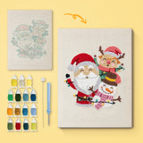 Punch Needle Personnages de Noël