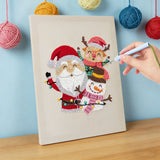 Punch Needle Personnages de Noël