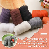 Palette de Laine Mèche - 8 Couleurs