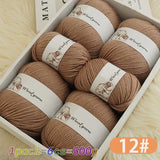 Fil de Laine Pure pour Punch Needle 500g
