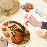 Punch Needle Chouette
