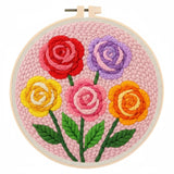 Punch Needle Fleur
