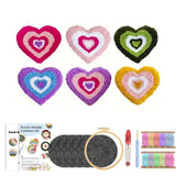 Punch Needle Coeur