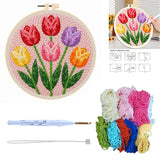 Punch Needle Fleur