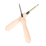 Aiguille Punch Needle en Bois