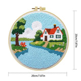 Kit Punch Needle - Paysage Champêtre