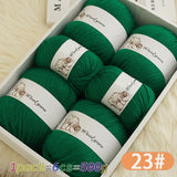 Fil de Laine Pure pour Punch Needle 500g