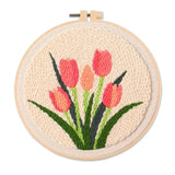 Punch Needle Fleur