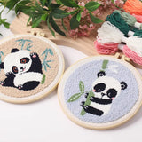 Punch Needle Panda