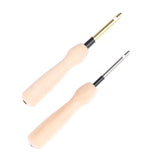 Aiguille Punch Needle en Bois