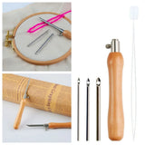 Set de 5 Aiguilles Punch Needle