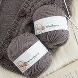 Fil de Laine Pure pour Punch Needle 500g