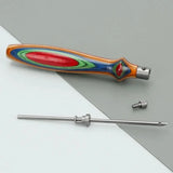 Set d'Aiguilles Punch Needle en Bois