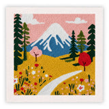 Kit Punch Needle - Montagne Fleurie