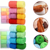 Palette de Laine Mèche - 8 Couleurs