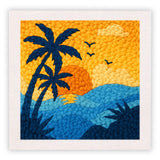 Kit Punch Needle - Paysage Doré