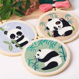 Punch Needle Panda