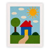Kit Punch Needle - Plage aux Palmiers