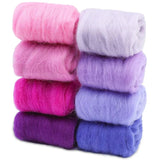 Palette de Laine Mèche - 8 Couleurs