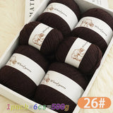 Fil de Laine Pure pour Punch Needle 500g