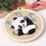 Punch Needle Panda