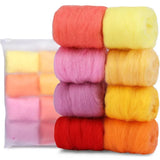 Palette de Laine Mèche - 8 Couleurs