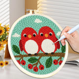 Punch Needle Chouette