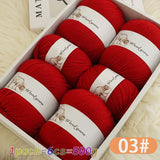 Fil de Laine Pure pour Punch Needle 500g