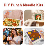 Kit Punch Needle - Montagne Fleurie
