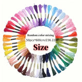 Fils de Thread Punch Needle 600cm