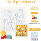 Punch Needle Fleur